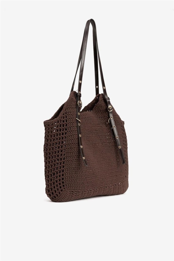 Bolso Shopper Tiffosi trenzado 2