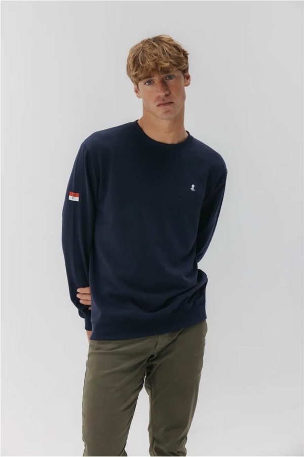 Sudadera El Pulpo con bordado heritage