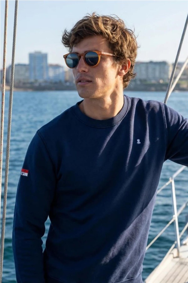 Sudadera El Pulpo con bordado heritage 2