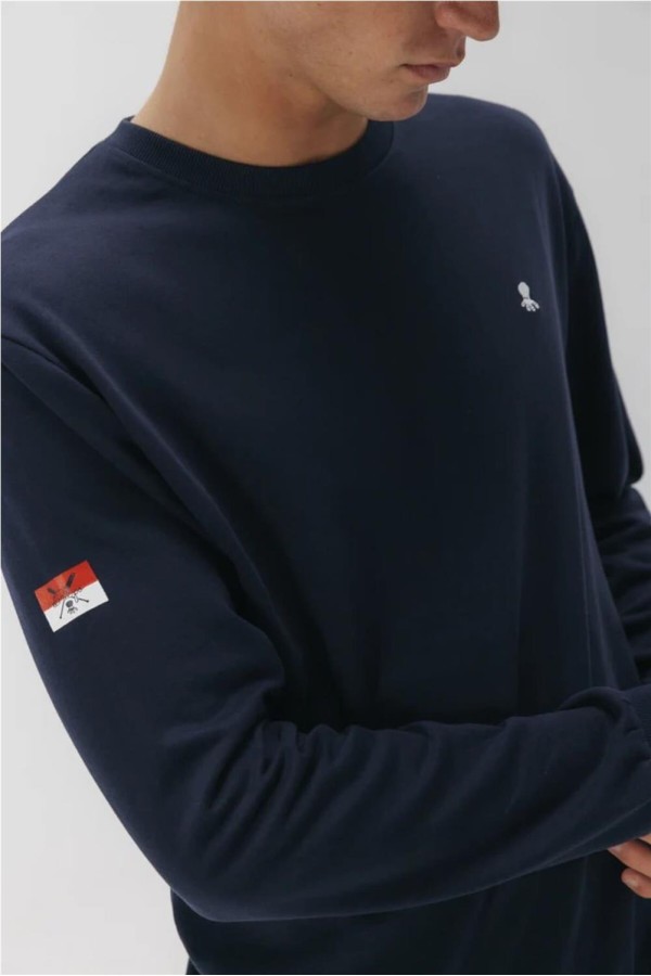 Sudadera El Pulpo con bordado heritage