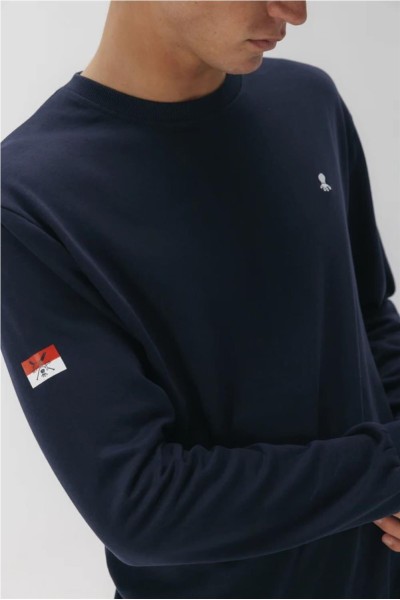 Sudadera El Pulpo con bordado heritage