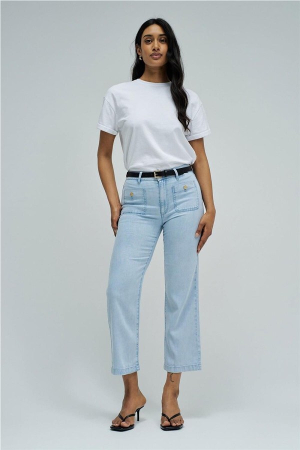 Vaquero Salsa en lightdenim con...