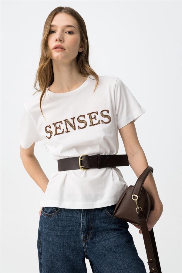 Camiseta Tiffosi con letras