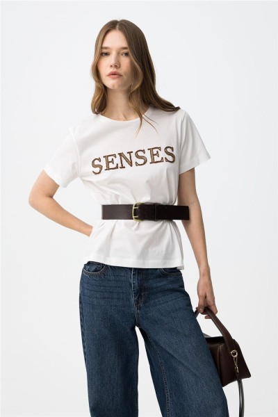 Camiseta Tiffosi con letras
