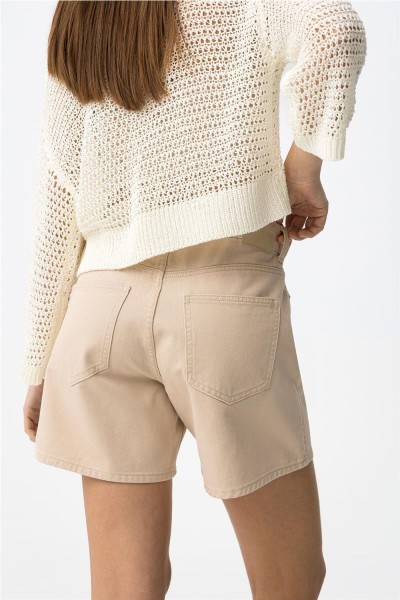 Shorts Tiffosi beige estilo casual