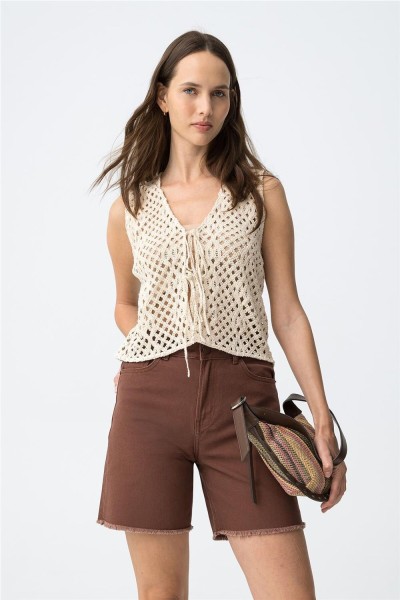 Shorts Tiffosi marrón