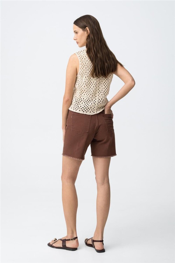 Shorts Tiffosi marrón 2