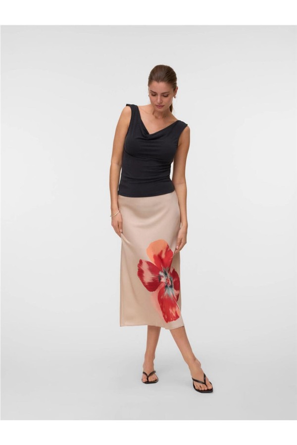 Top Vero Moda con escote en cascada