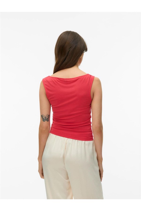 Top Vero Moda con escote en cascada