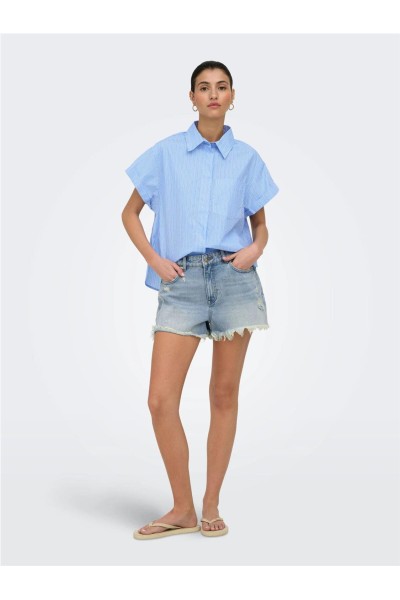 ONLKERI S/S FOLD SHIRT