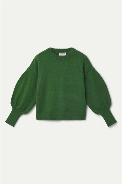 Jersey Compañía Fantástica básico de punto verde