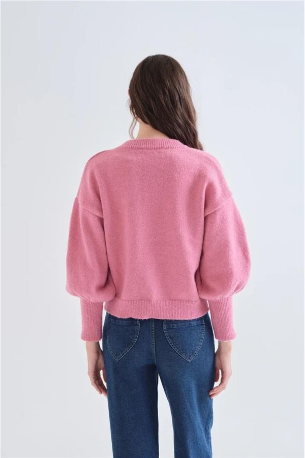 Jersey Compañía Fantástica básico de punto rosa 2