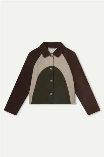 Chaqueta Compañía Fantástica de pana multicolor