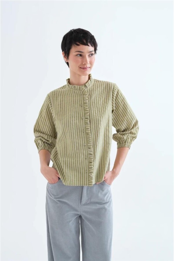 Camisa Compñía Fantástica de raya...