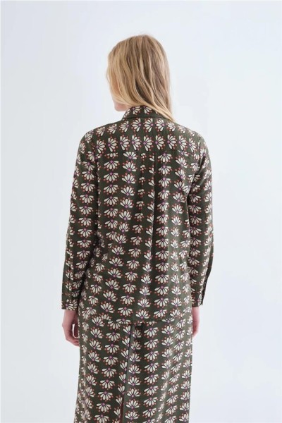 Camisa Compañía Fantástica con estampado Geometry