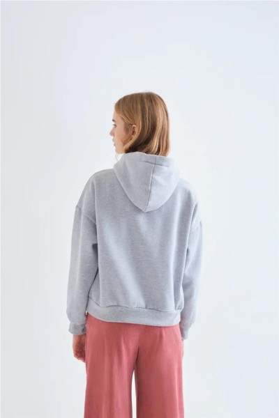 Sudadera Compañía Fantástica con lazada estampada Geometry