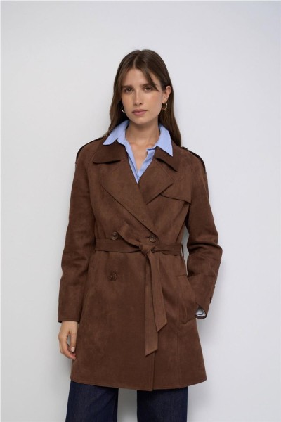 Trench Salsa efecto ante