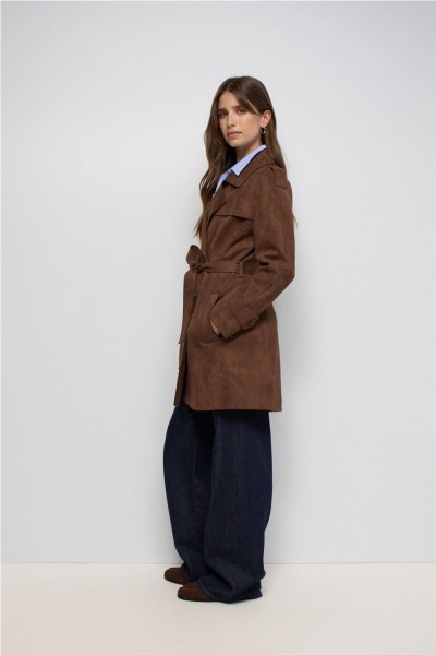 Trench Salsa efecto ante