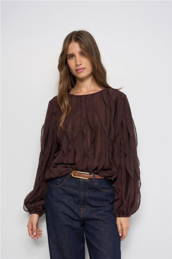 Blusa Salsa con volantes