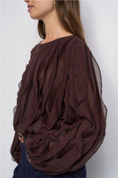 Blusa Salsa con volantes