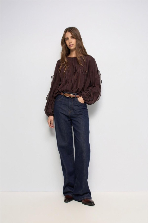 Blusa Salsa con volantes