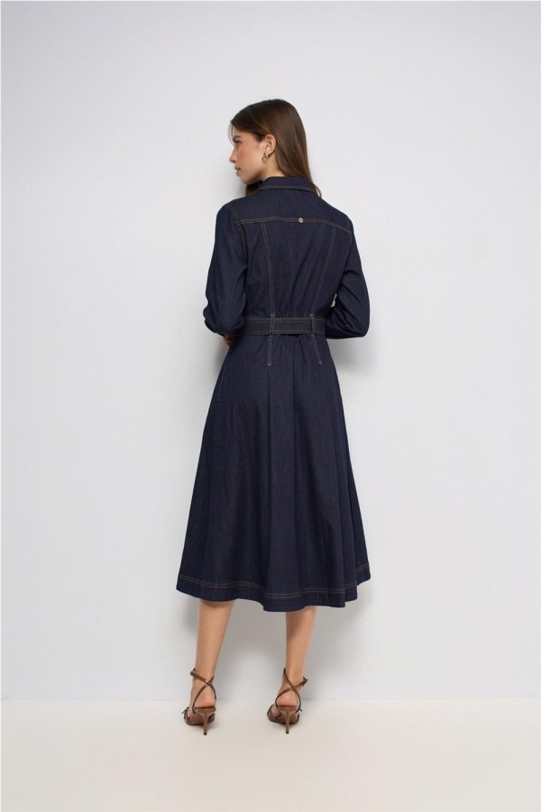 Vestido Salsa vaquero