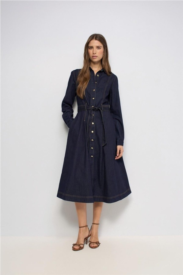 Vestido Salsa vaquero