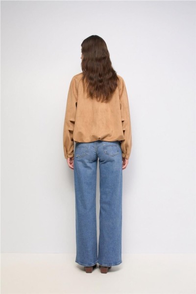 Chaqueta bomber Salsa efecto ante