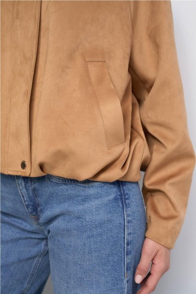 Chaqueta bomber Salsa efecto ante