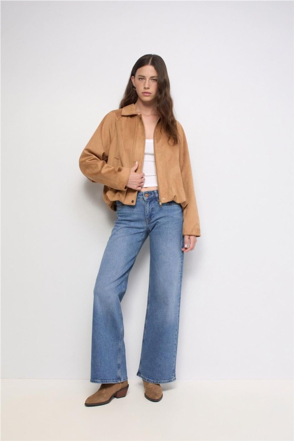 Chaqueta bomber Salsa efecto ante
