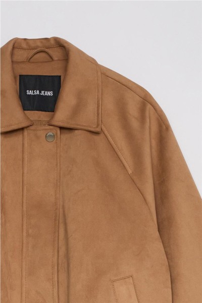Chaqueta bomber Salsa efecto ante