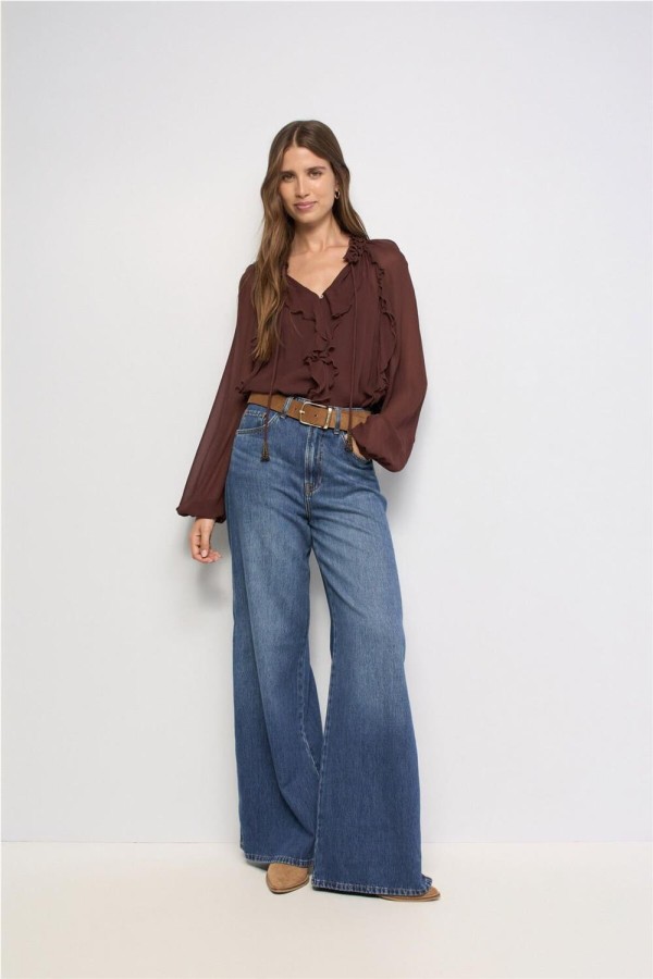 Vaquero Salsa wide leg