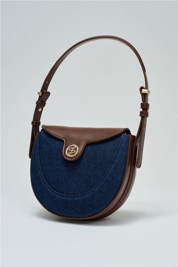 Bolso de hombro Salsa en denim y...
