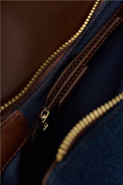 Bolso de hombro Salsa en denim y polipiel