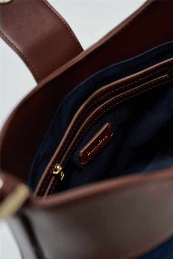 Bolso tote Salsa en denim y polipiel