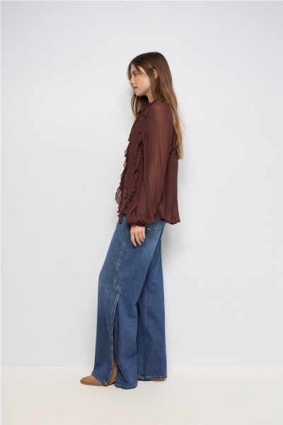Blusa Salsa con volantes