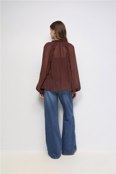 Blusa Salsa con volantes