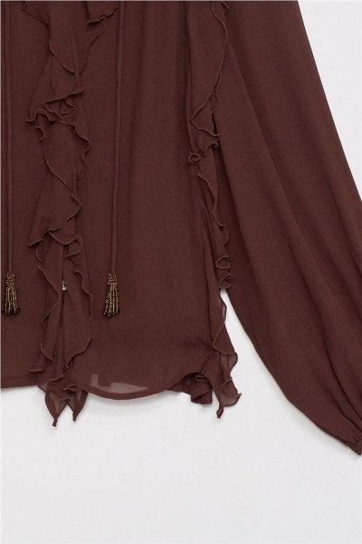 Blusa Salsa con volantes