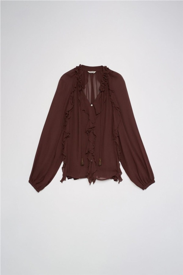 Blusa Salsa con volantes