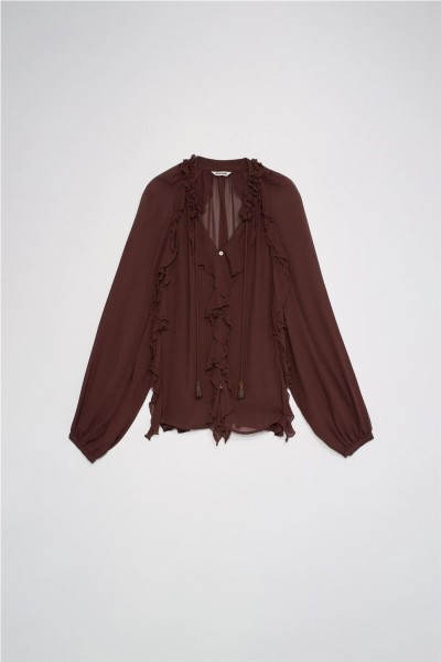 Blusa Salsa con volantes