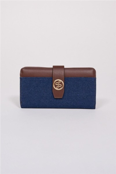 Cartera Salsa en denim y polipiel