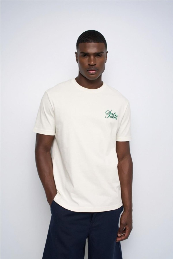 Camiseta Salsa con branding