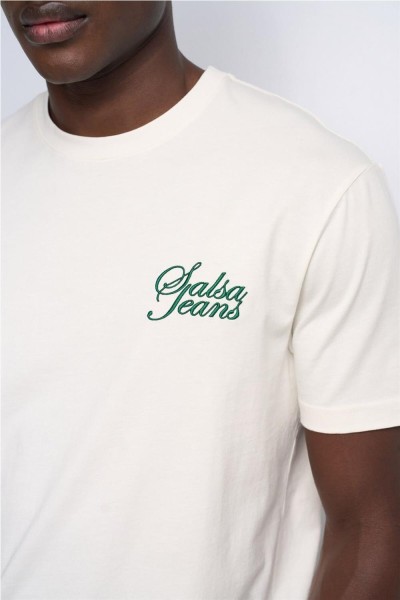 Camiseta Salsa con branding