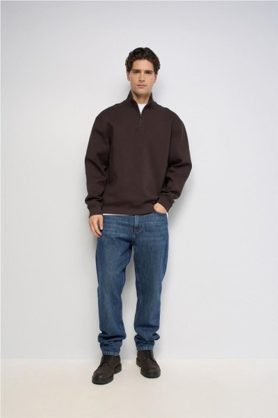 Sudadera Salsa con media cremallera