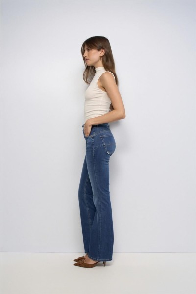 Vaquero Salsa faith push in bootcut