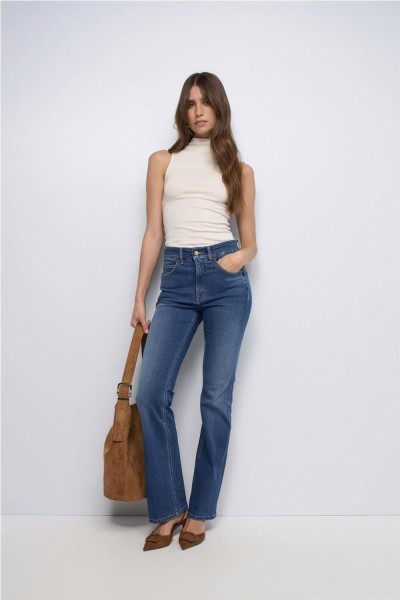 Vaquero Salsa faith push in bootcut
