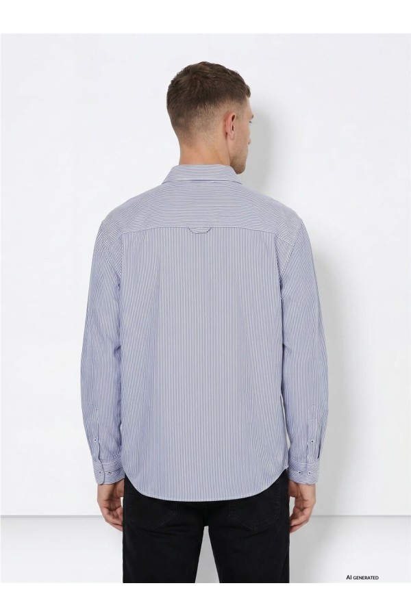 Camisa Tiffosi oxford a rayas