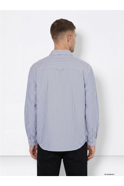 Camisa Tiffosi oxford a rayas
