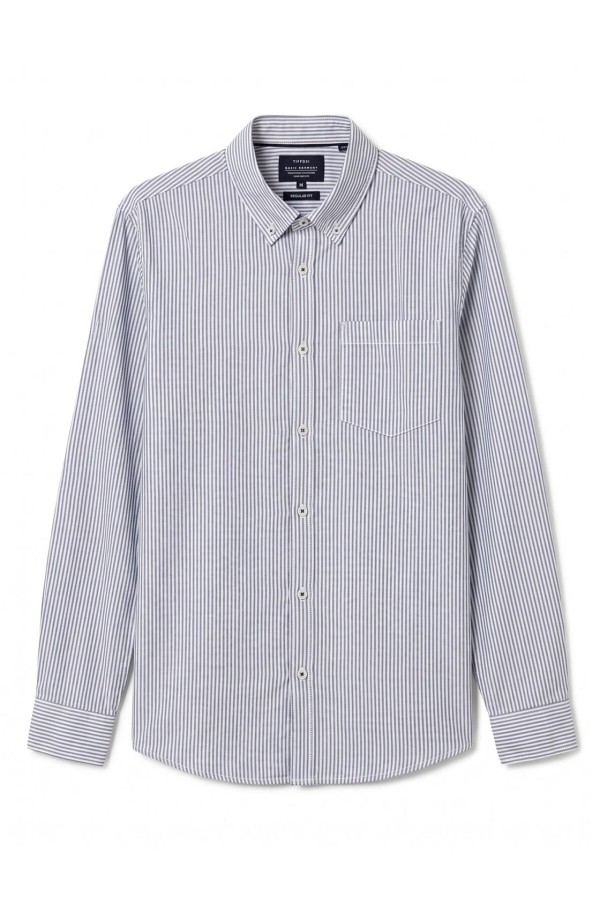 Camisa Tiffosi oxford a rayas