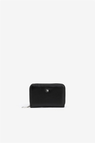 Cartera Tiffosi texturizada con cierre de cremallera